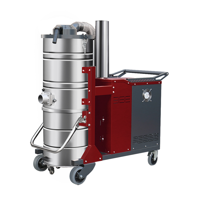 安阳坦洁380V 双桶手动反吹工业吸尘器X8系列